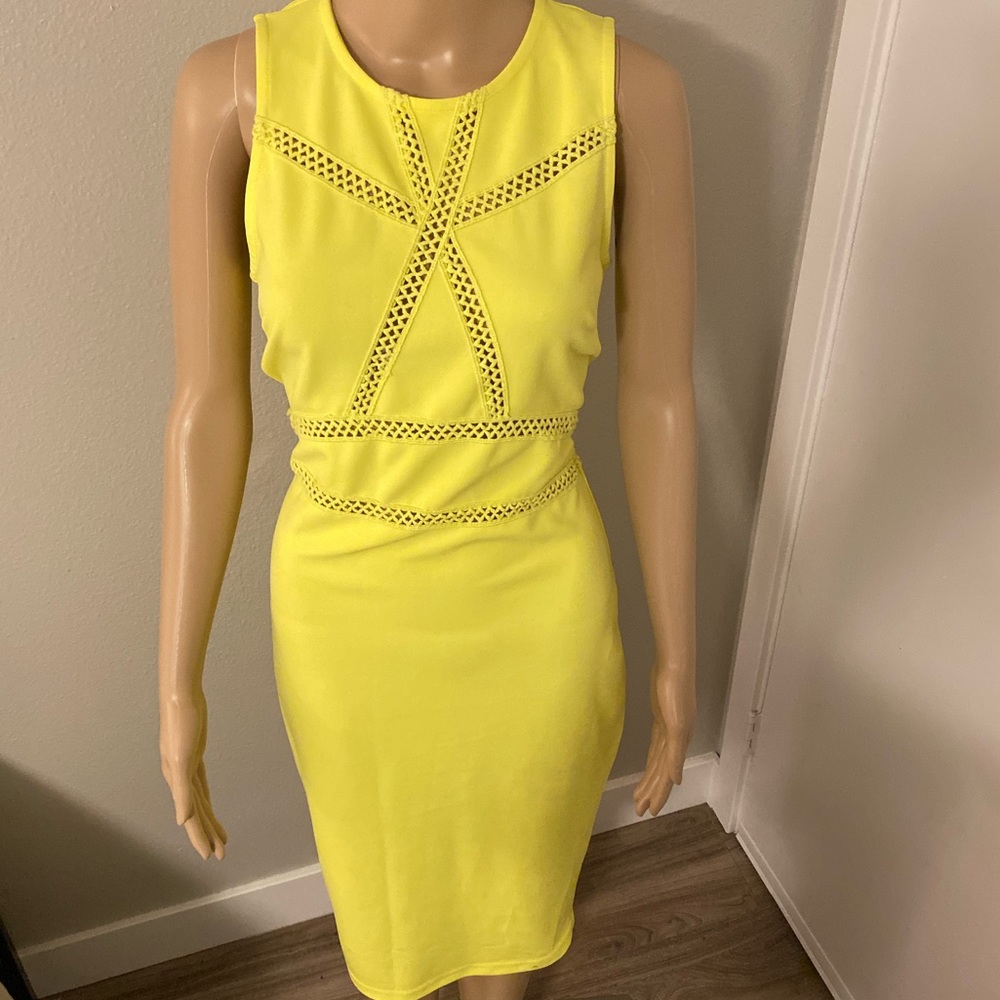 Neon Yellow Dress